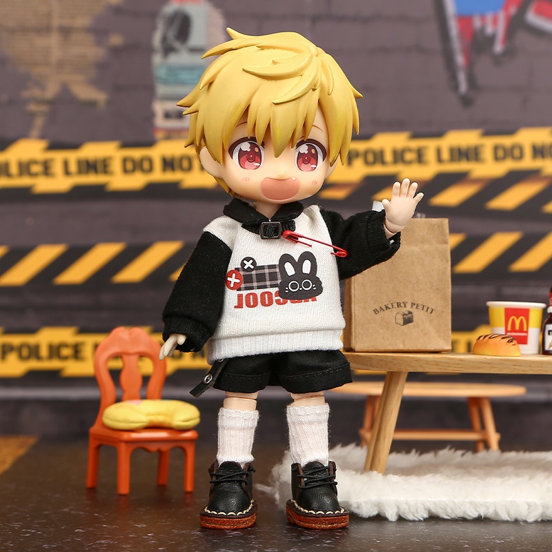 Áo Thun Tay Ngắn Họa Tiết Búp Bê YMY ob11 YMY obitsu11 Tỉ Lệ 1 / 12 Bjd9 DDF