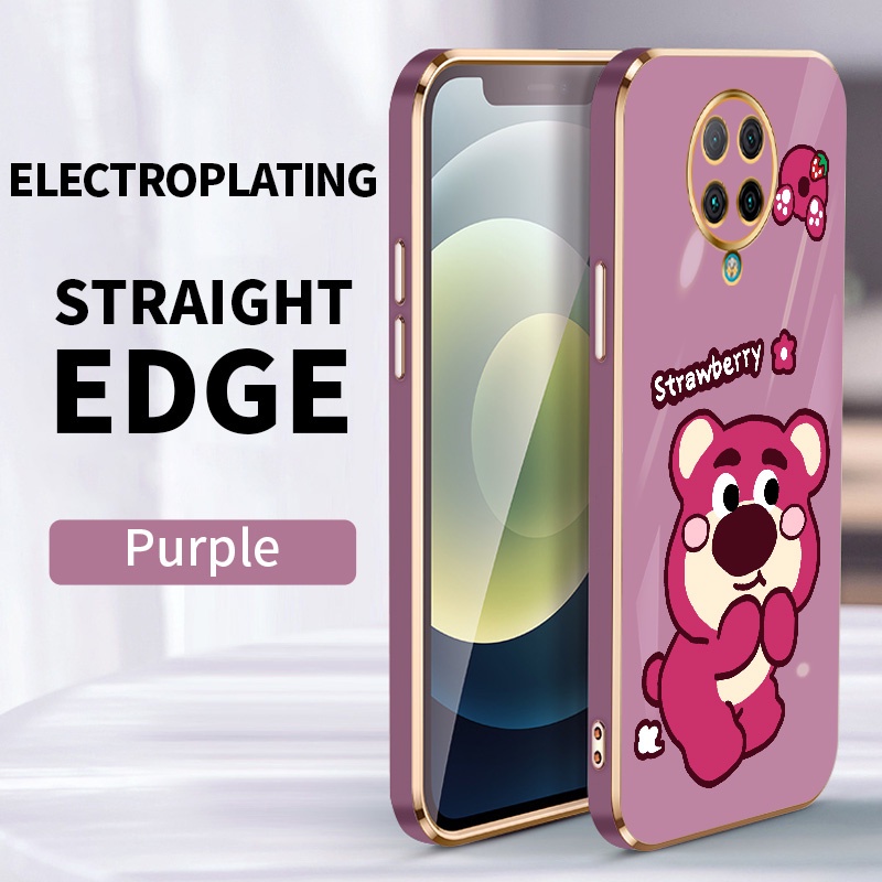 Ốp Điện Thoại Dẻo Vuông Mạ Màu Cho Redmi K30 Pro Zoom K30 Ultra Poco F2 Pro