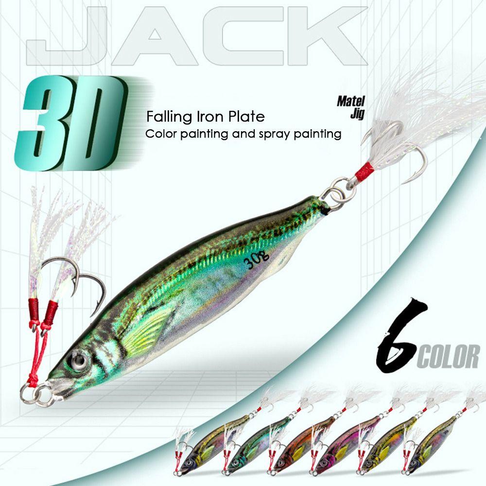 MUVAKO Mồi Câu Cá Giả Bằng Kim Loại Nhiều Màu Sắc 10g / 20g