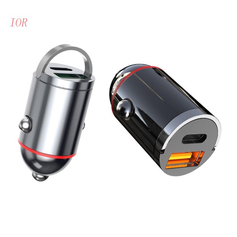 Tẩu Sạc Hai Cổng USB &amp; PD30W / 65W Type-C Cho Xe Hơi