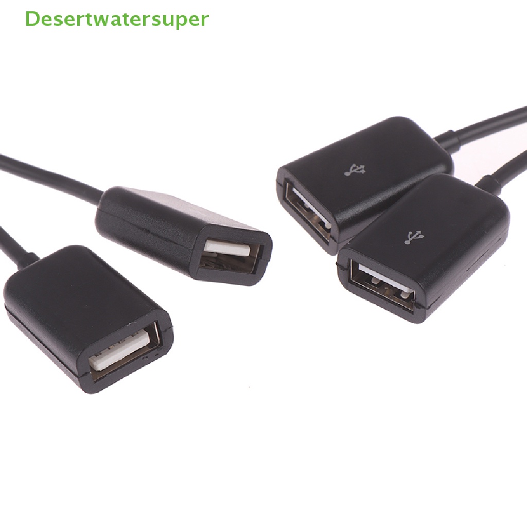 Bộ Chia Cổng Micro usb / type c Sang 2 Cổng otg