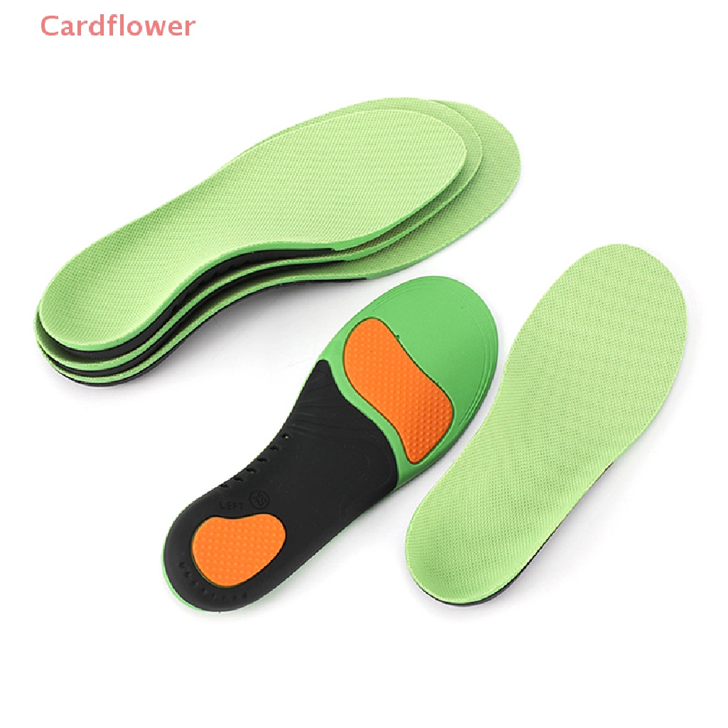 < Cardflower > Đệm Lót Đế Giày Chỉnh Hình Chân Bẹt Cao Cấp Hỗ Trợ Giảm Đau Nhức Bàn Chân Mới