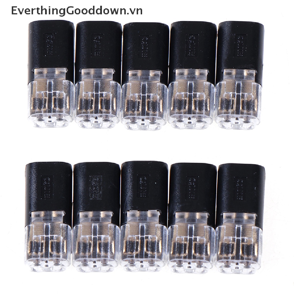 Set 10 Đầu Nối Dây Điện 2pin Tiện Dụng Chất Lượng Cao