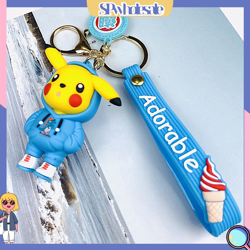 <SPwholesale> Giá Đỡ Chìa Khóa / Túi Xách / Móc Khóa Hình Nhân Vật Hoạt Hình Pokemon