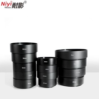 Loa Che Nắng Ống Kính Máy Ảnh Bằng Hợp Kim Nhôm 37-82mm