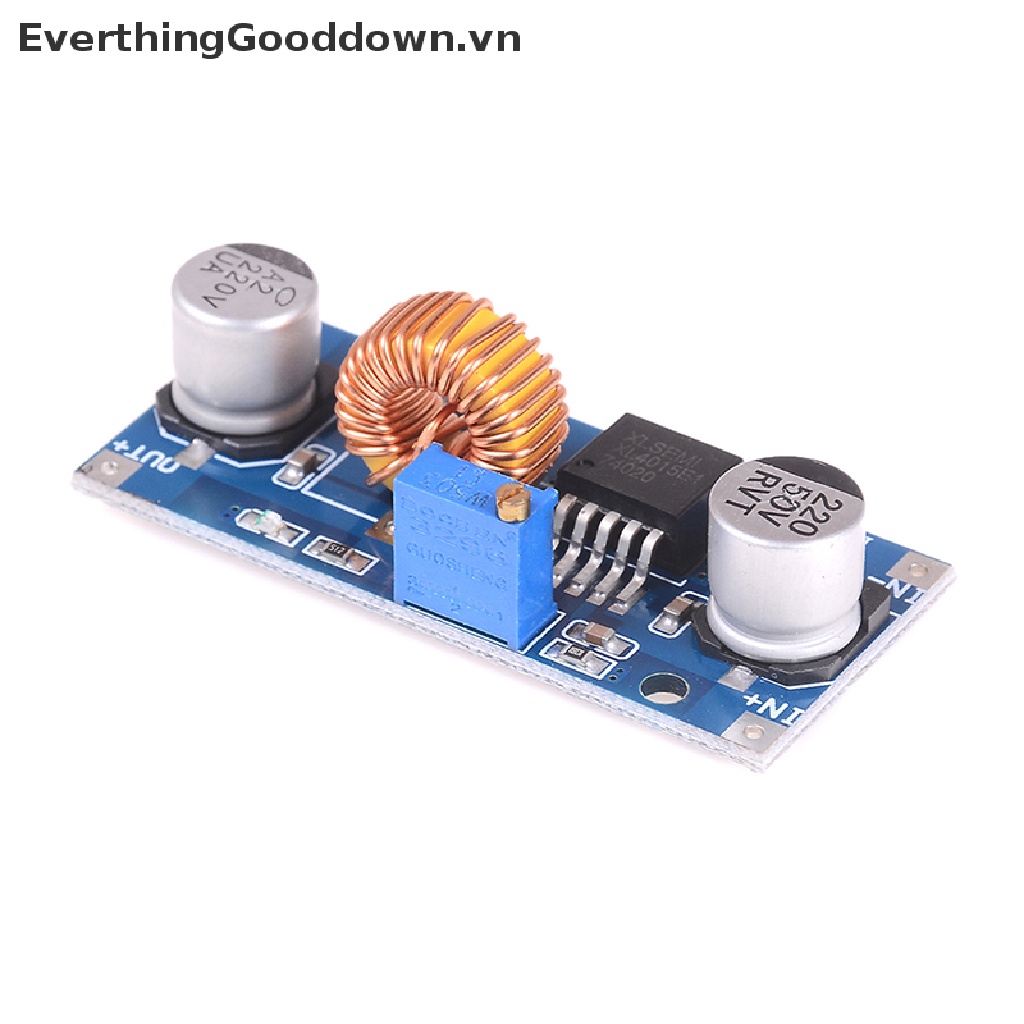 Mạch Hạ Áp DC-DC Từ 4V-38v Xuống 3.3V 12V 24V 5A Vn