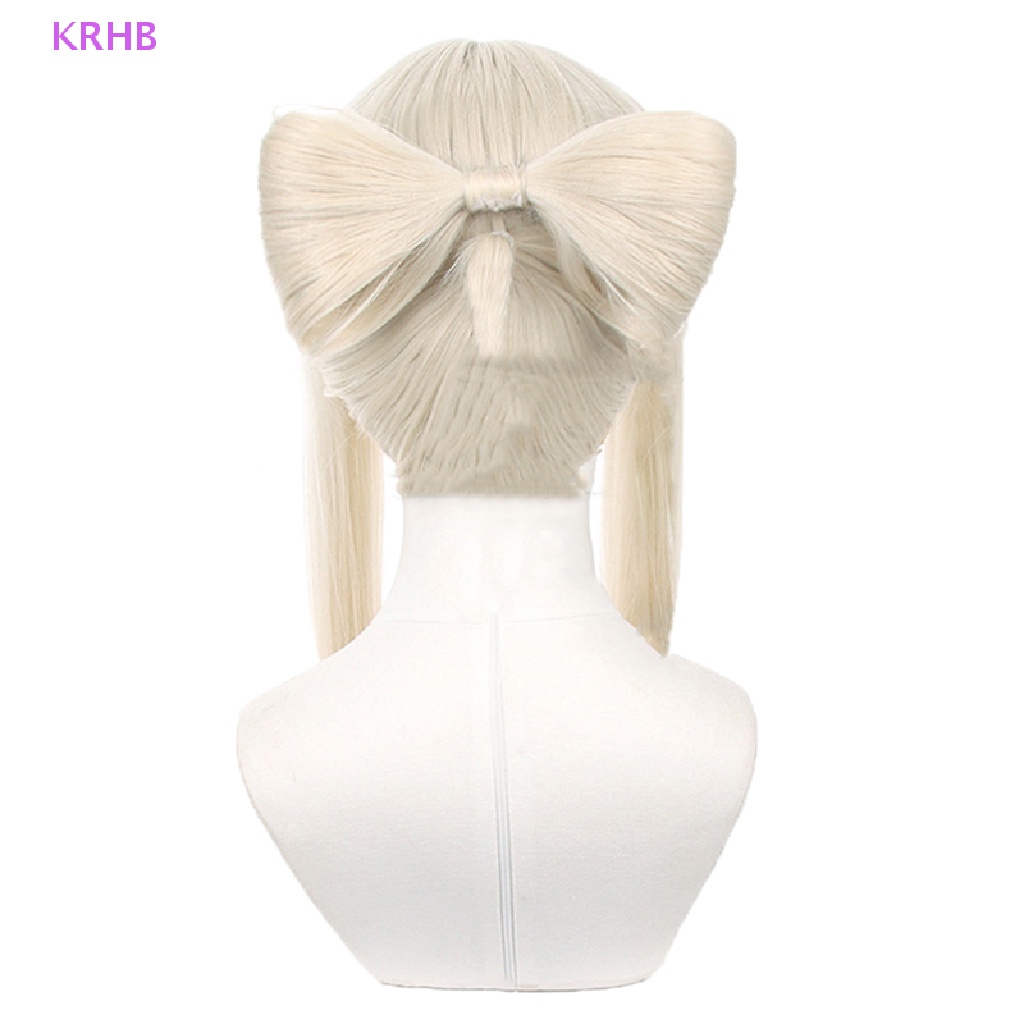 Tóc Giả Hóa Trang Nhân Vật Game Genshin Va Chạm Ningguang 50cm Mới