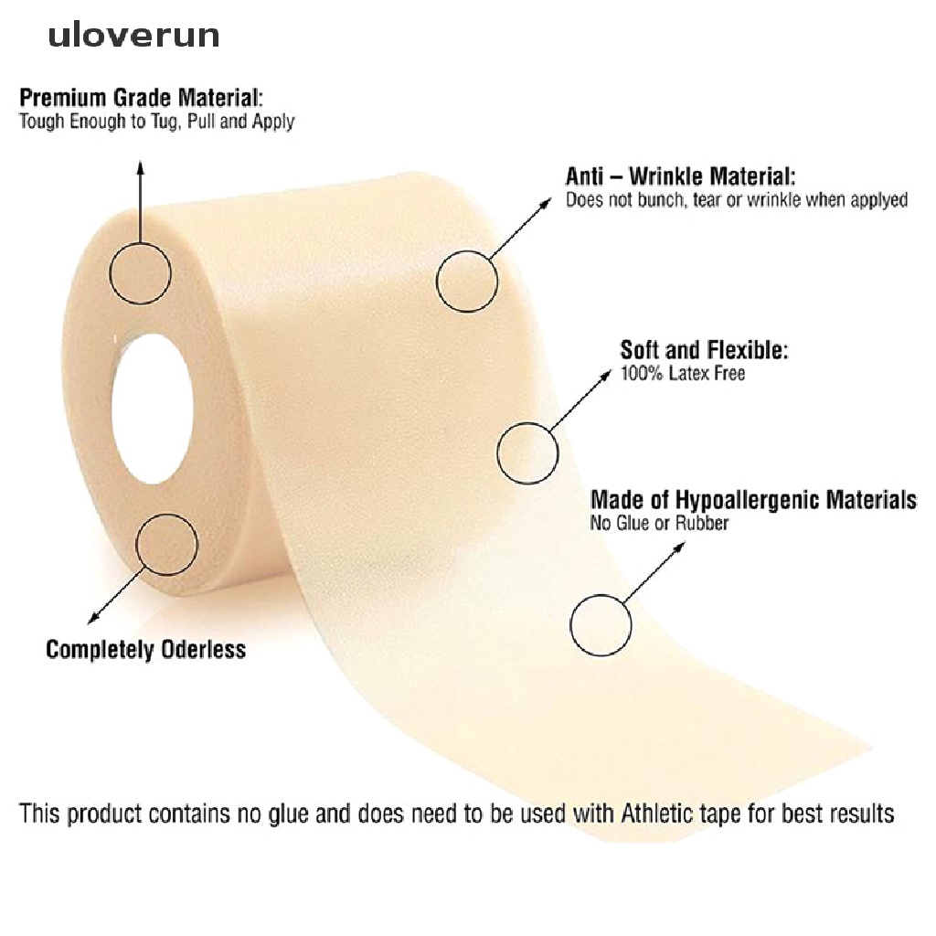 Cuộn Băng Dán Thể Thao Bằng Xốp PU 6CM * 20M Tiện Dụng