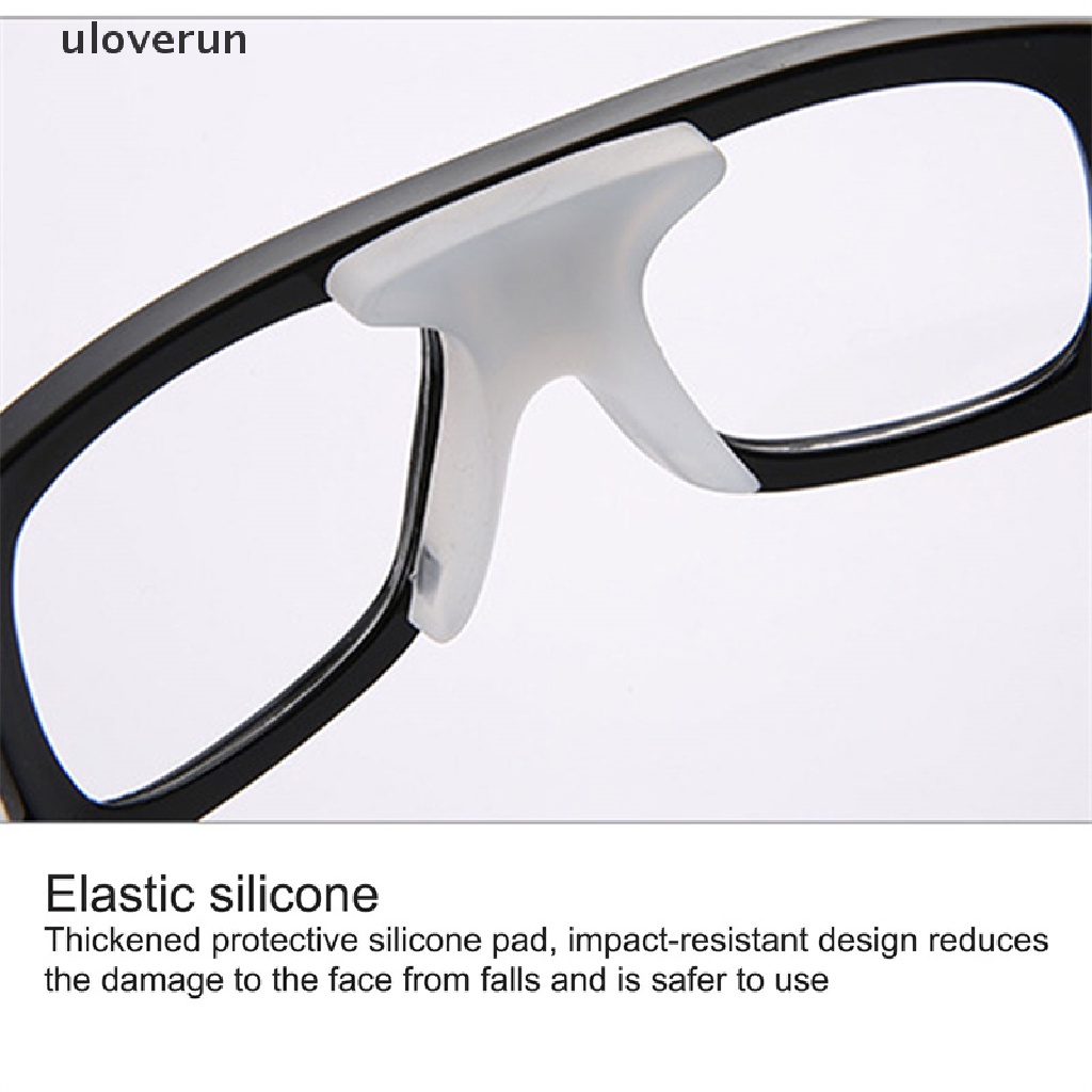 Uloverun Mắt Kính Tập Luyện Bóng Rổ Gọng Nhựa PC Đầy Đủ vn