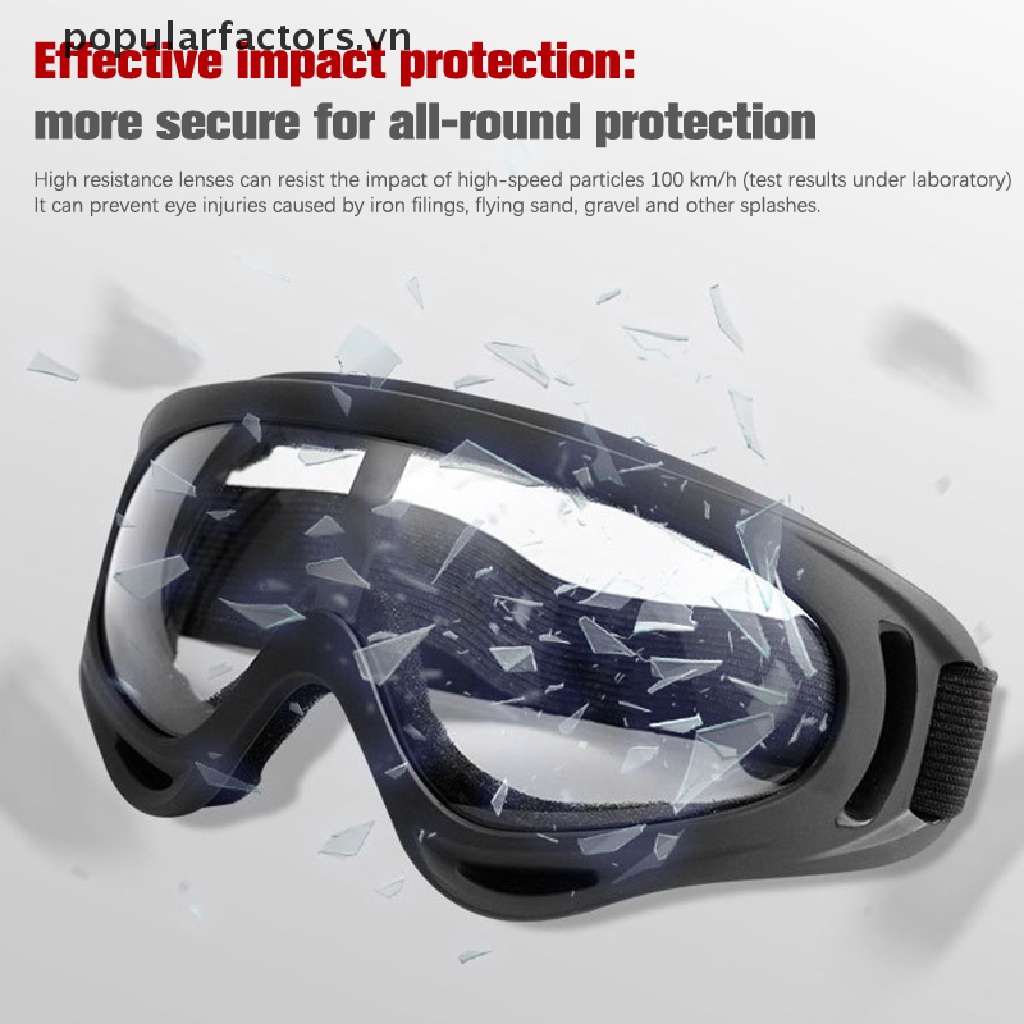 [Phổ Biến] Kính Râm Bảo Vệ Chống Gió Thời Trang Đi Xe Máy Địa Hình ATV UTV [VN]