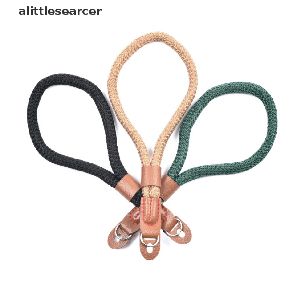 Dây Đeo Cổ Tay Cotton Bện Lỗ Tròn Cho Máy Ảnh Leica Digital SLR