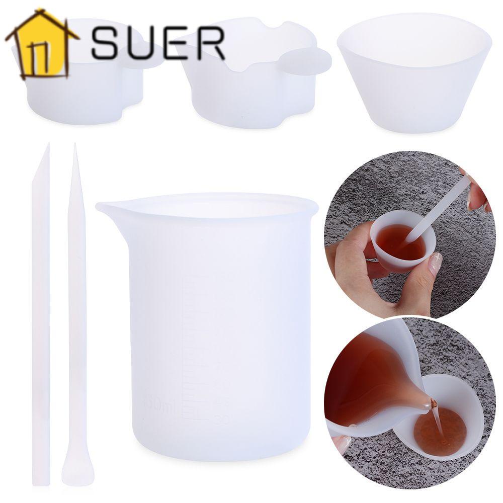 Khuôn Silicone Làm Thanh Khuấy Epoxy Resin DIY Có Thể Tái Sử Dụng