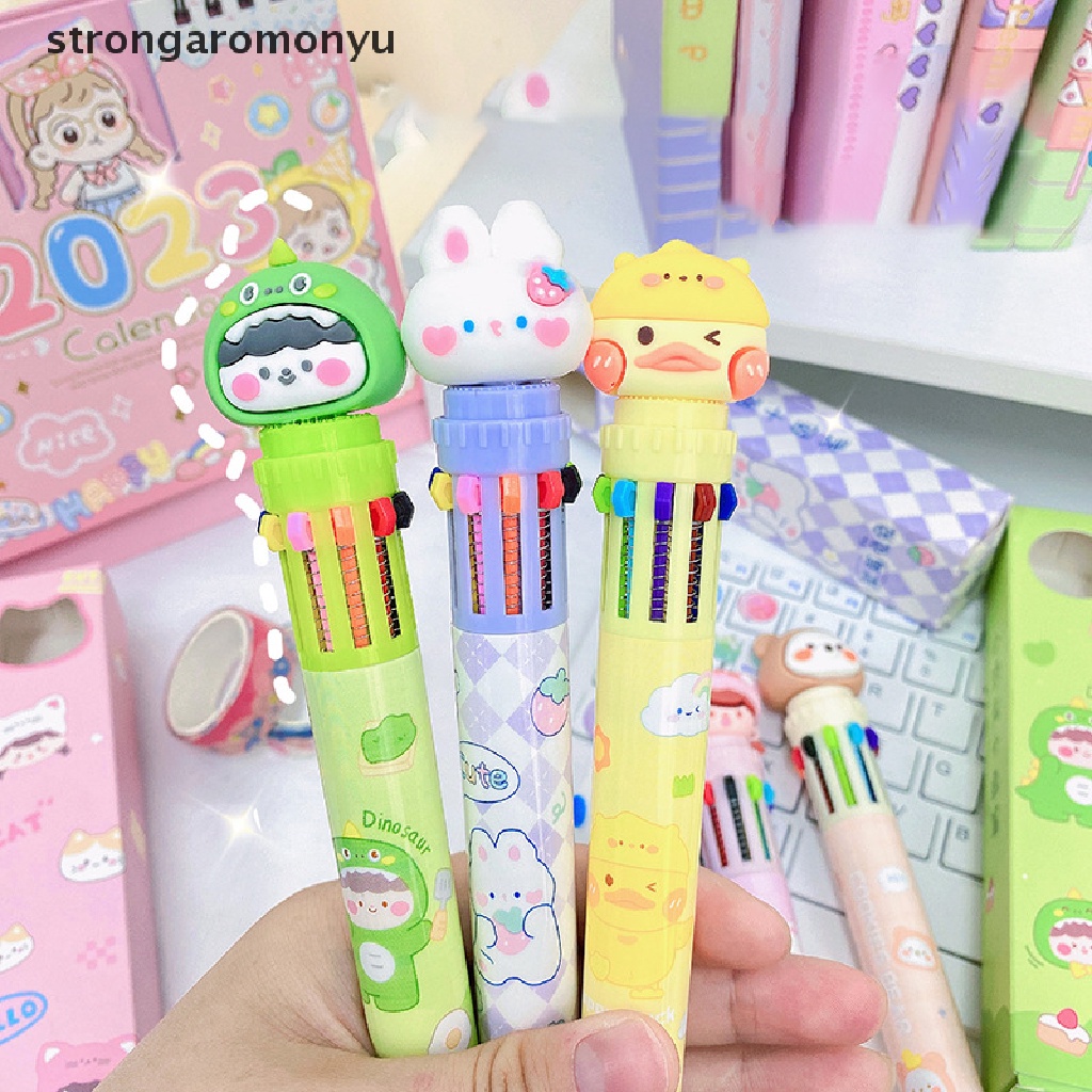 Bút Mực Gel Ngòi 0.5mm Hình Thỏ Hoạt Hình Dễ Thương