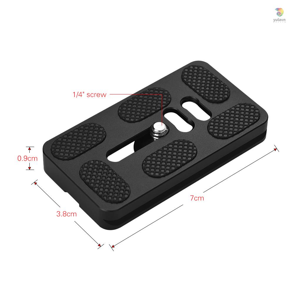 Tấm Tháo Lắp Nhanh Arca Swiss Cho Tripod Head yula) Andoer PU-70 70mm