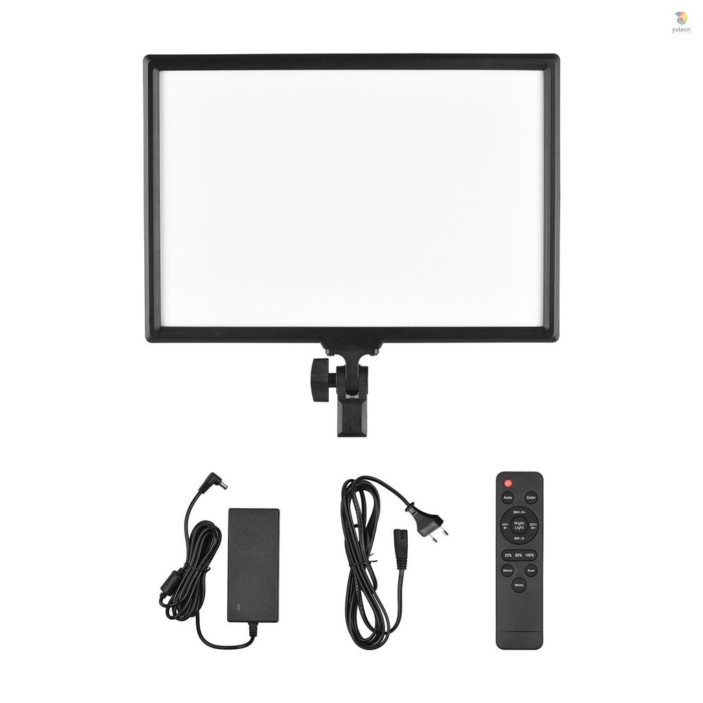 Bảng Đèn LED Hình Vuông 14 Inch 90W 3000K-6000K CRI90 + Điều Khiển Từ Xa Hỗ Trợ Live Streaming P