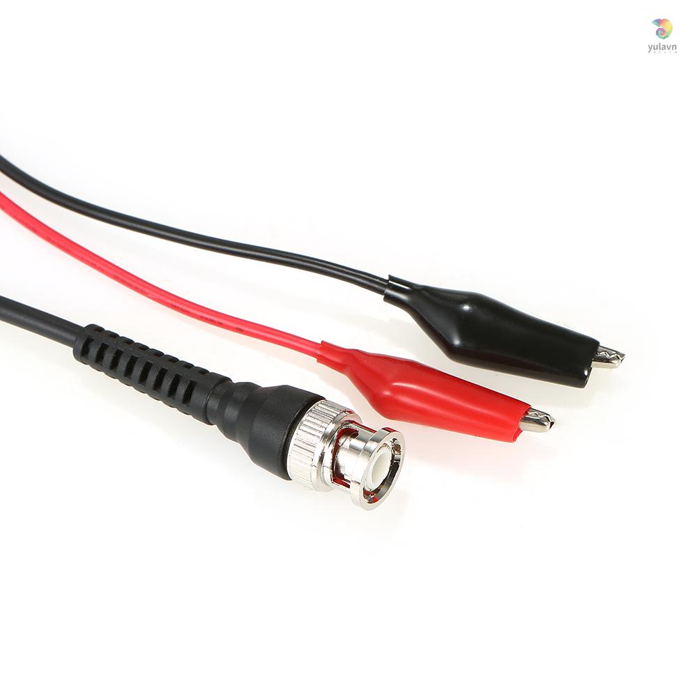 Dây Cáp Đồng Trục Thử Nghiệm Kẹp Cá Sấu BNC Sang BNC 50M RF