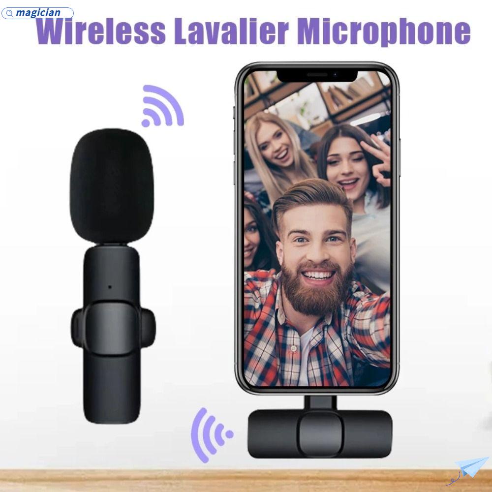 Micro Không Dây Mini Di Động Hỗ Trợ Phát Sóng Trực Tiếp