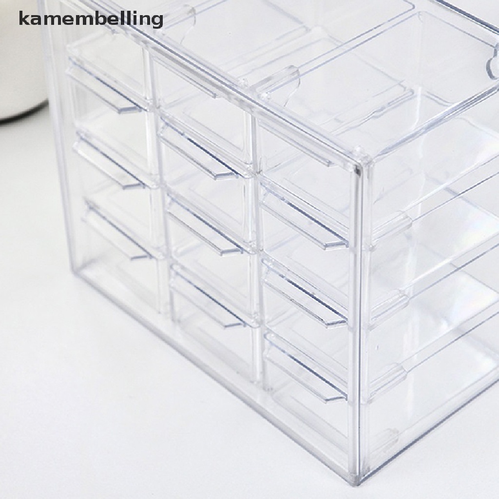 Hộp Ngăn Kéo Mini Bằng Nhựa Để Bàn Đựng Đồ Tiện Dụng