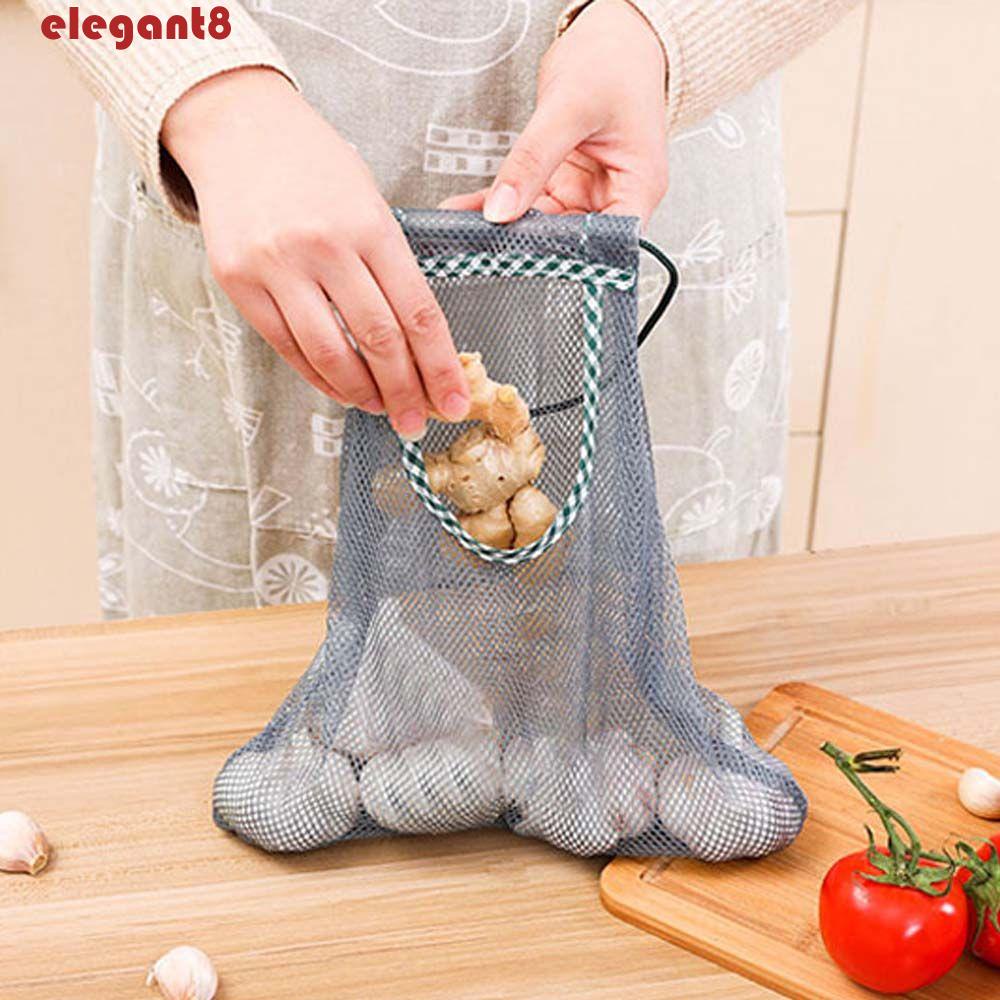 Túi Lưới Đựng Tỏi / Khoai Tây Có Thể Tái Sử Dụng