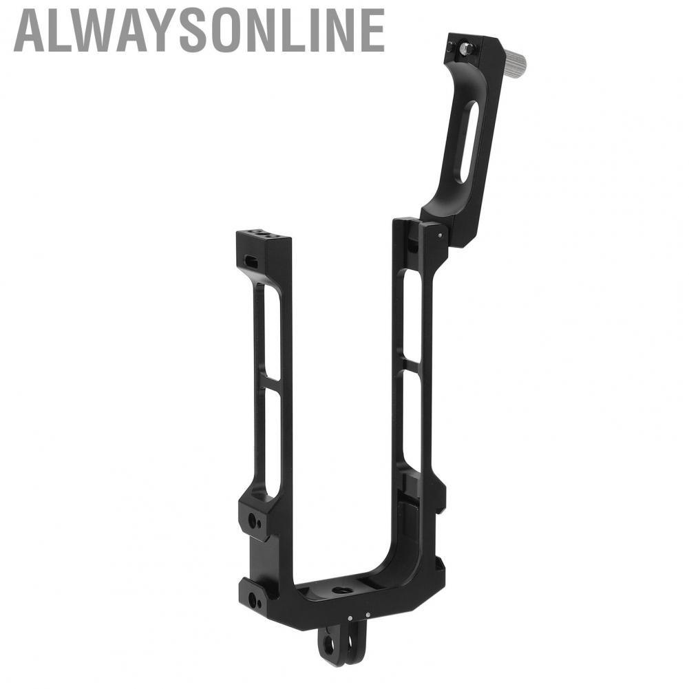Alwaysonline Camera Utility Frame Cage  Aluminum Alloy Easy Disassembly Protective for Outdoor Fill Light