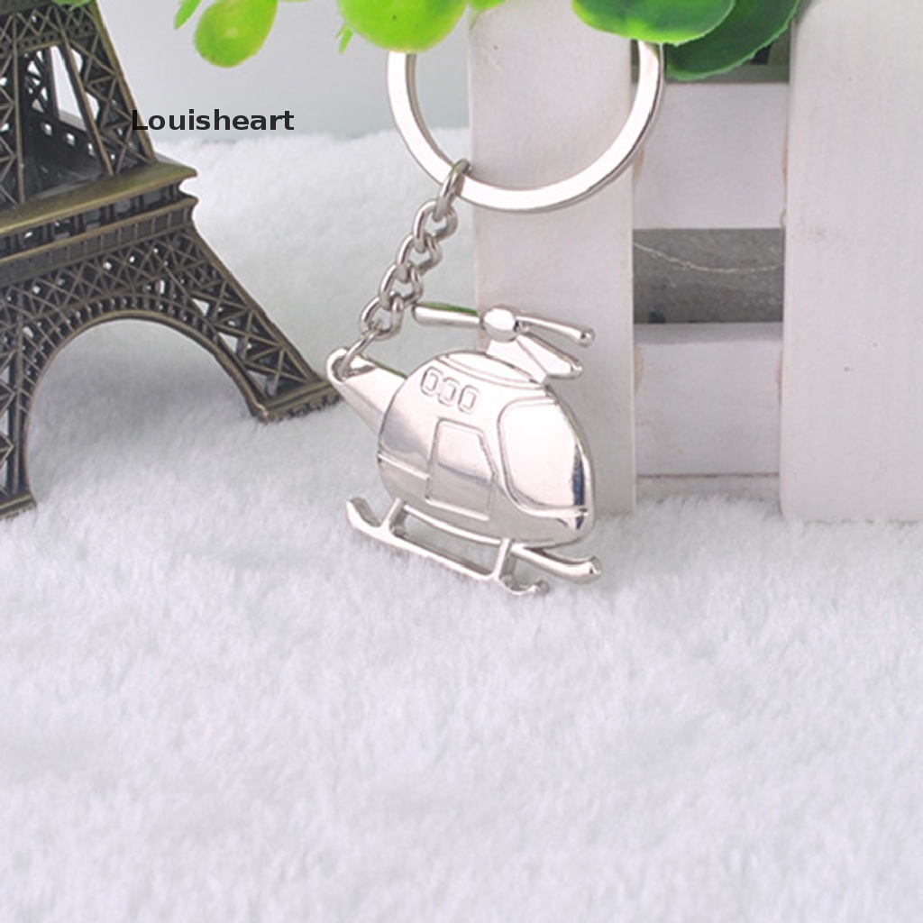 Móc Khóa Kim Loại Hình Máy Bay Trực Thăng Louisheart TFG