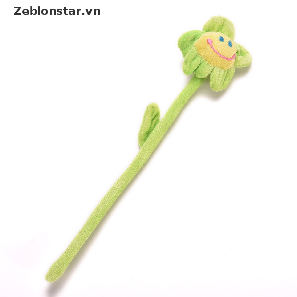 1 X Búp Bê Đồ Chơi Nhồi Bông Hình Hoa Hướng Dương Hoạt Hình Sáng Tạo