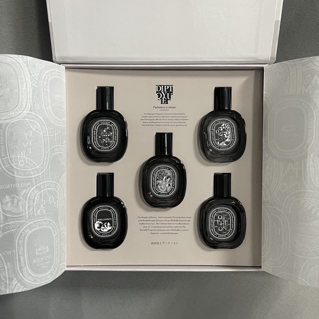 Bộ 5 Lọ Nước Hoa Diptyque 5 * 10ml