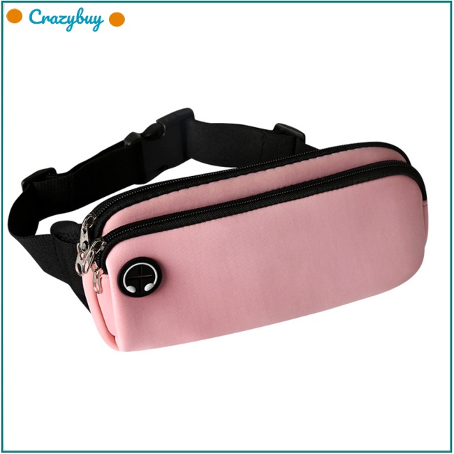 Cr Túi Đeo Hông Thể Thao Hai Lớp Thời Trang Tiện Dụng