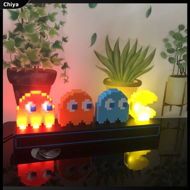 [COD] Đèn Bàn Cảm Ứng Âm Thanh Ánh Sáng Ban Đêm Thay Đổi Màu Sắc Điều Khiển Bằng Giọ