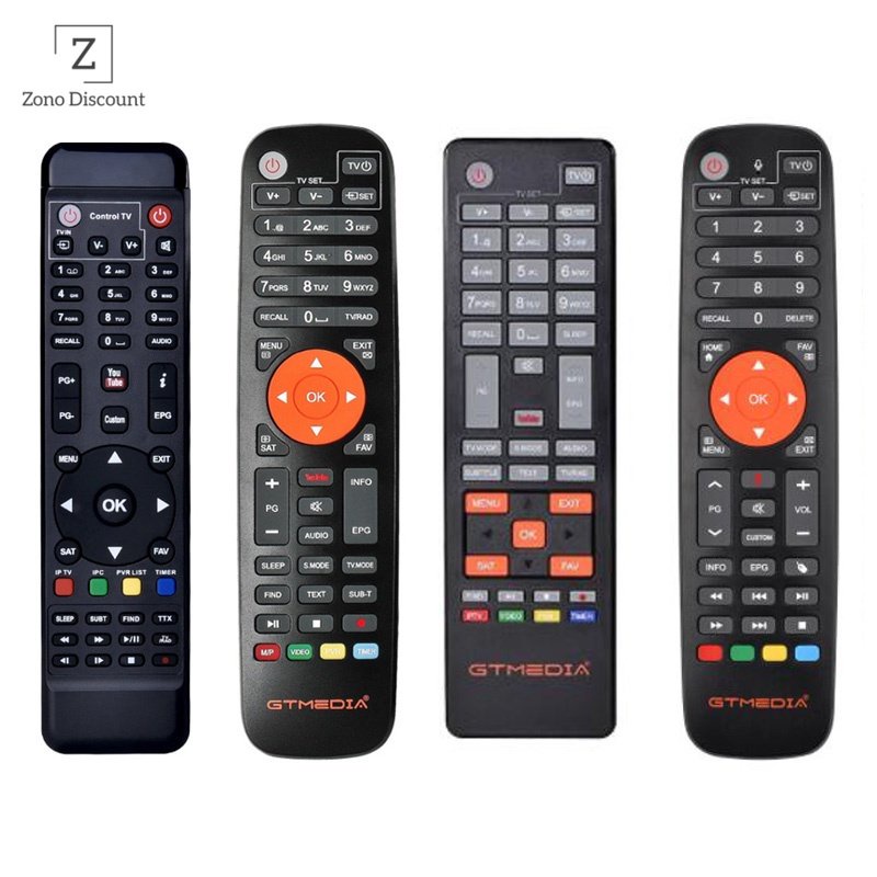 1 Điều Khiển Từ Xa GTmedia v7s V7 Plus S2X Freesat GTCOMBO V8 Gold V8 NOVA V8X UHD V9 Super Prime Turbo GT TV Box