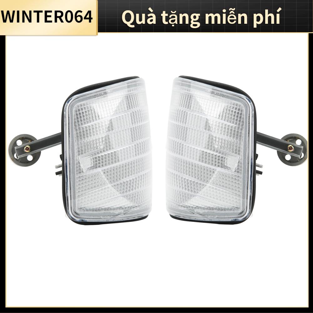 Winter064 Đèn góc trước ô tô Thay thế đèn xi nhan chống xước cho 190 W201 1982‑1993 (Không có bóng đèn)
