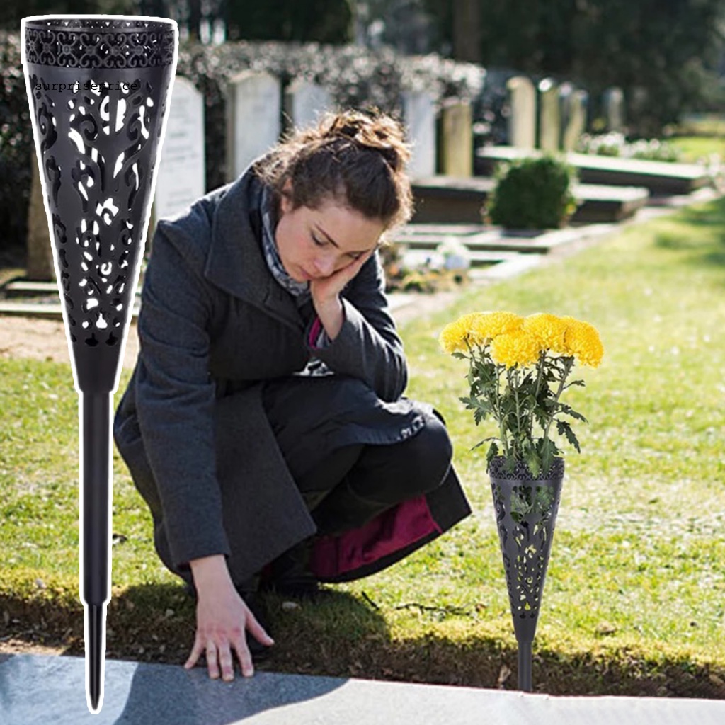 Spa Bình Cắm Hoa Rỗng Hình Nón Có Thể Tháo Rời Với Gai Dài Tưởng Niệm Tại Nhà