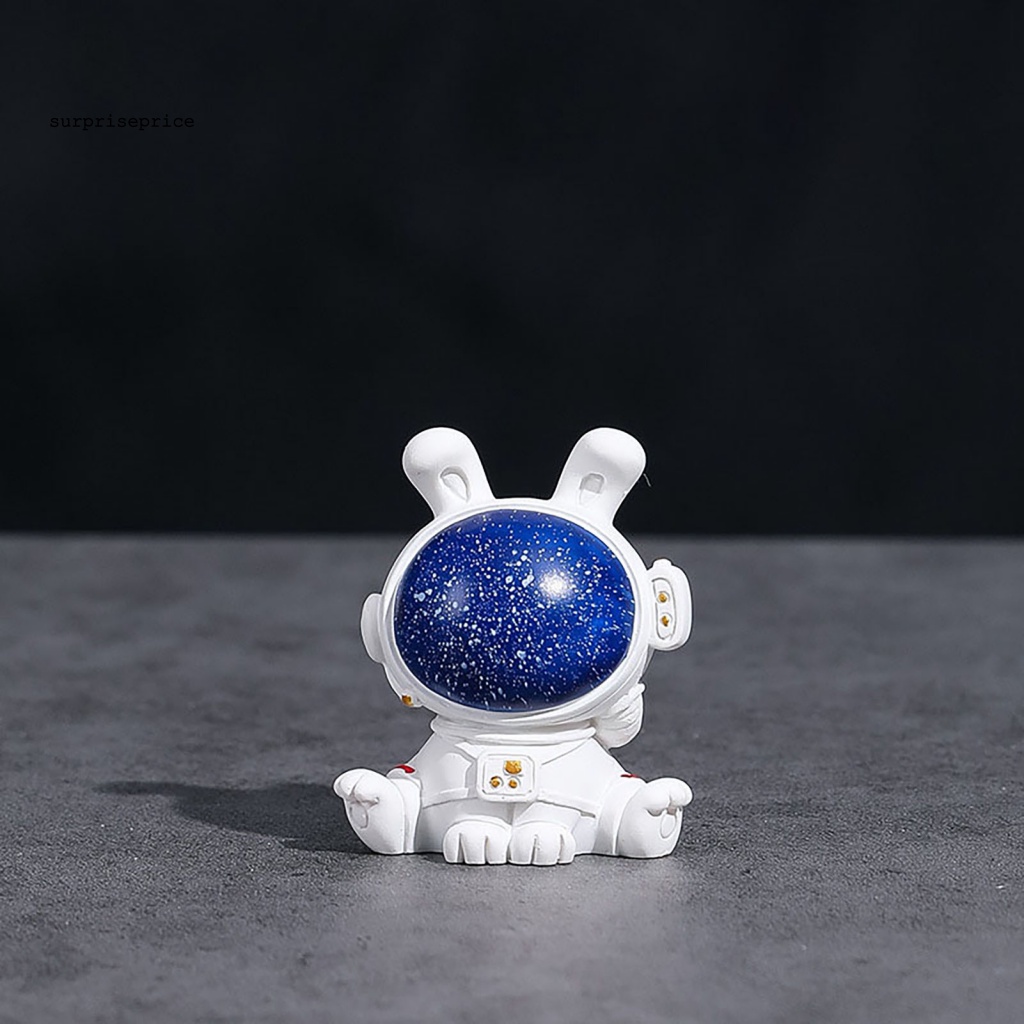 Mô Hình Phi Hành Gia Hoạt Hình Bằng Nhựa Resin Nhỏ Gọn Sáng Tạo Trang Trí Không Gian