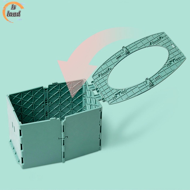 Bô Đi Vệ Sinh Nhỏ Gọn Có Thể Gấp Gọn Kèm Túi Đựng Rác Cho Trẻ Em