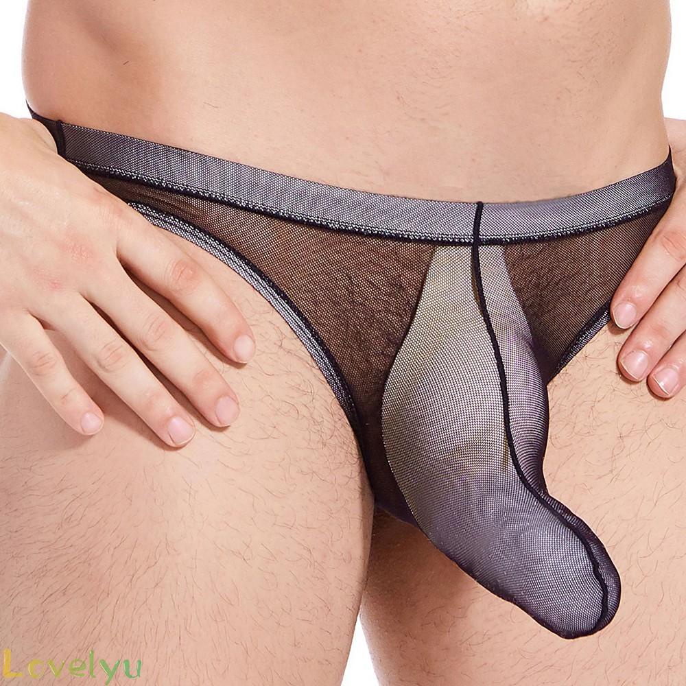 ⭐2023 ⭐Briefs Elephant Nose L~2XL Panties See-through Sexy Underpants Underwear