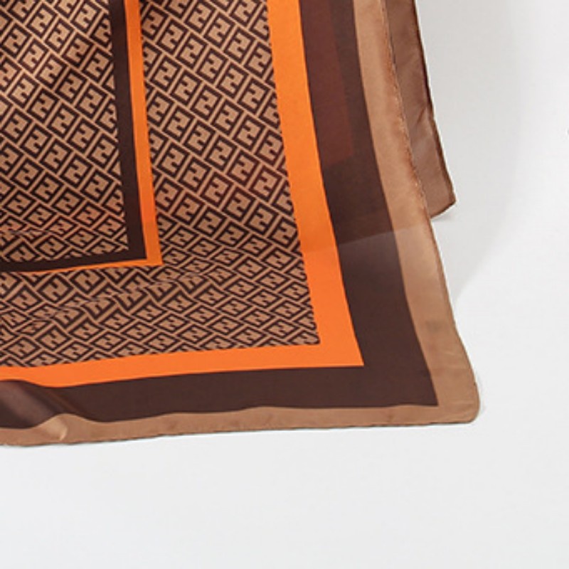 Khăn Choàng Satin Dài 180 * 90CM In Họa Tiết Kẻ Sọc Cổ Điển Thoáng Khí Trọng Lượng Nhẹ Dễ Phối Đồ Cho Nữ