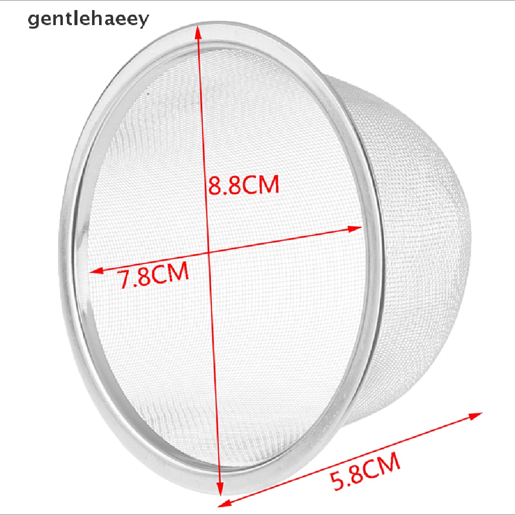 Dụng Cụ Lọc Trà Bằng Thép Không Gỉ Tái Sử Dụng Tiện Lợi