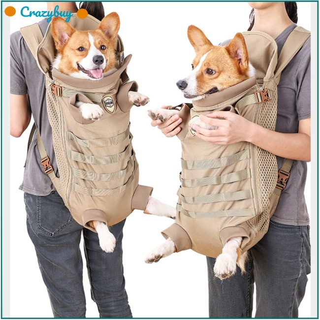 Ba Lô Địu Thú Cưng CR Mềm Mại Thoáng Khí Thoải Mái Tiện Dụng Mang Theo Du Lịch / Dã Ngoại