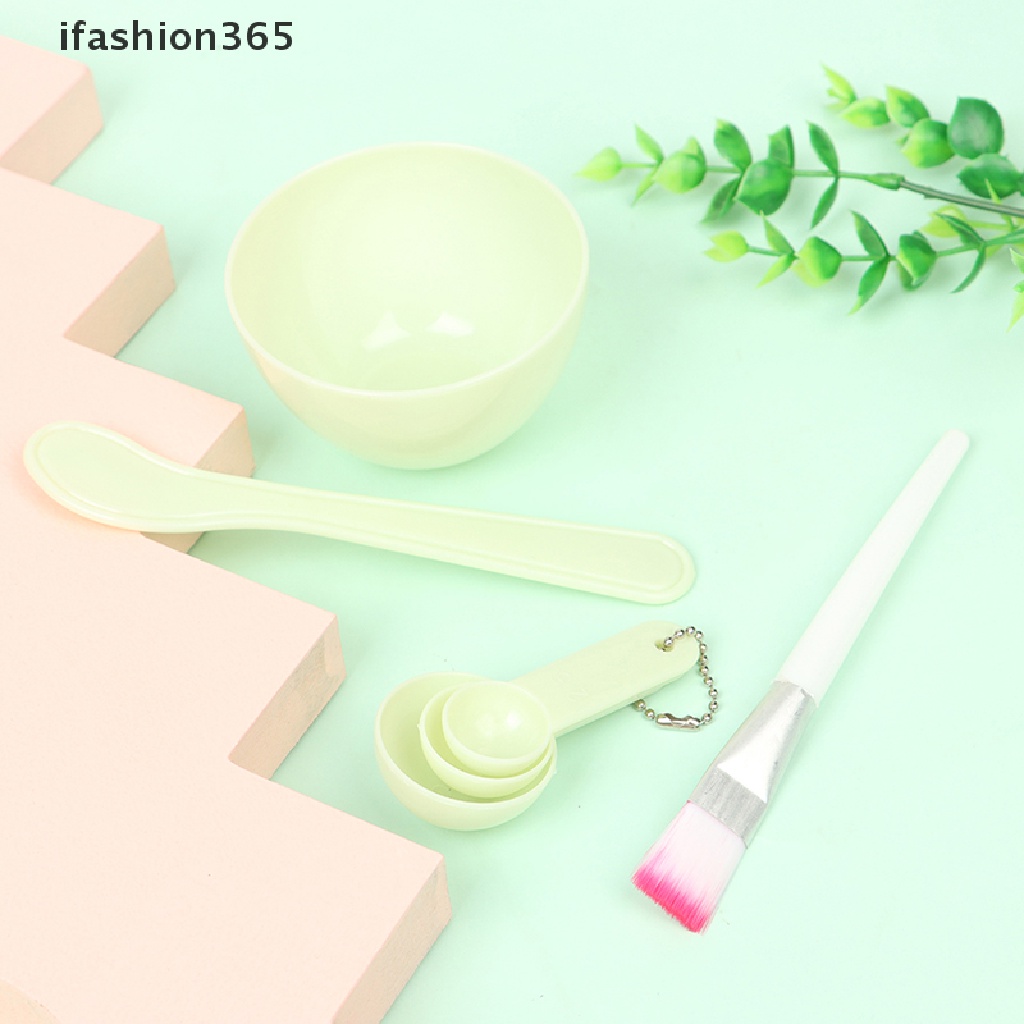 Set 4 Dụng Cụ Trộn Mặt Nạ Làm Đẹp DIY Tiện Lợi ifashion365