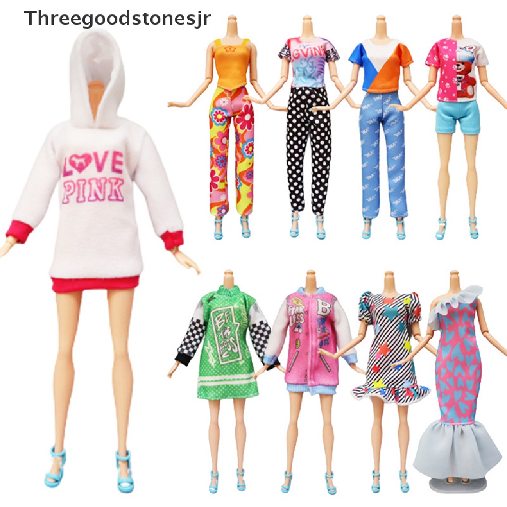 1 Bộ Áo Và Váy Cho Búp Bê Tỉ Lệ 1 / 6 Dễ Thương JR