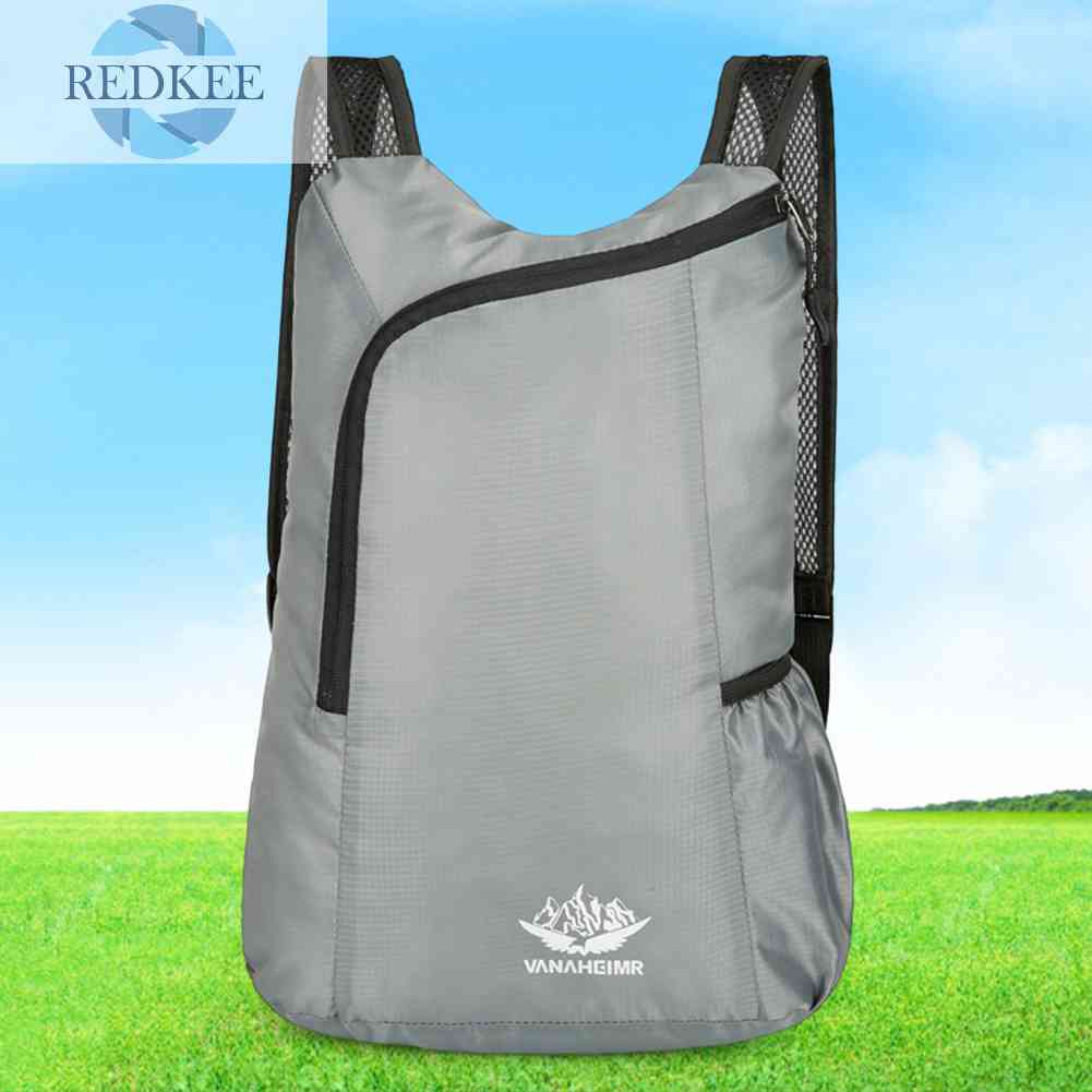 Ba Lô Nylon Sức Chứa Lớn Có Thể Gấp Gọn Tiện Dụng Cho Văn Phòng / Du