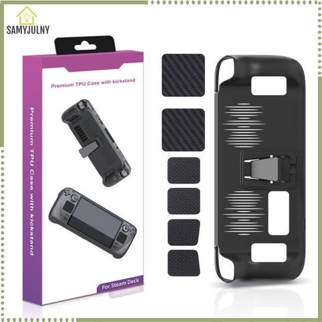 Bộ Miếng Dán Bảo Vệ Nút Bấm Điều Khiển Chơi Game Có Giá Đỡ Cho Steam Deck Sd016