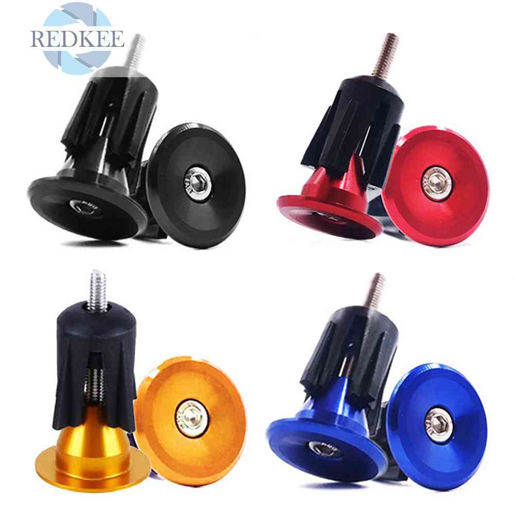 Bộ 2 Nút Gắn Tay Cầm Xe Đạp Leo Núi Bằng Nhôm