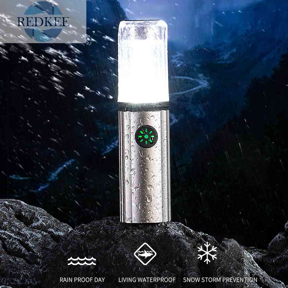 Đèn Pin Cắm Trại Mini Có Chân Tripod Tiện Lợi