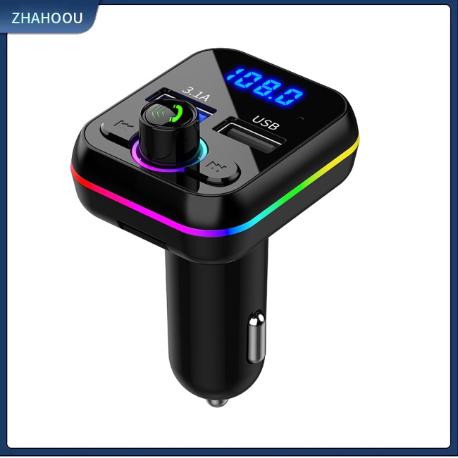 ☃Phụ Kiện Trang Trí Nhà Cửa Độc Đáo Sáng Tạo☃ Máy Nghe Nhạc Mp3 V5.0 Kết Nối Bluetooth Kèm Sạc Nhanh Cho Xe Hơi