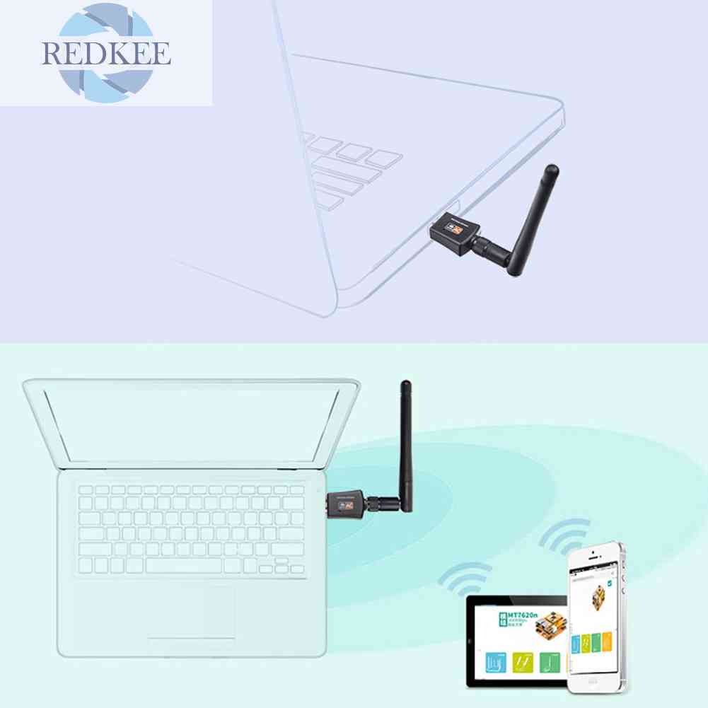 Usb Phát WiFi Băng Tần Kép 600Mbps 5GHz 802.11AC 3c