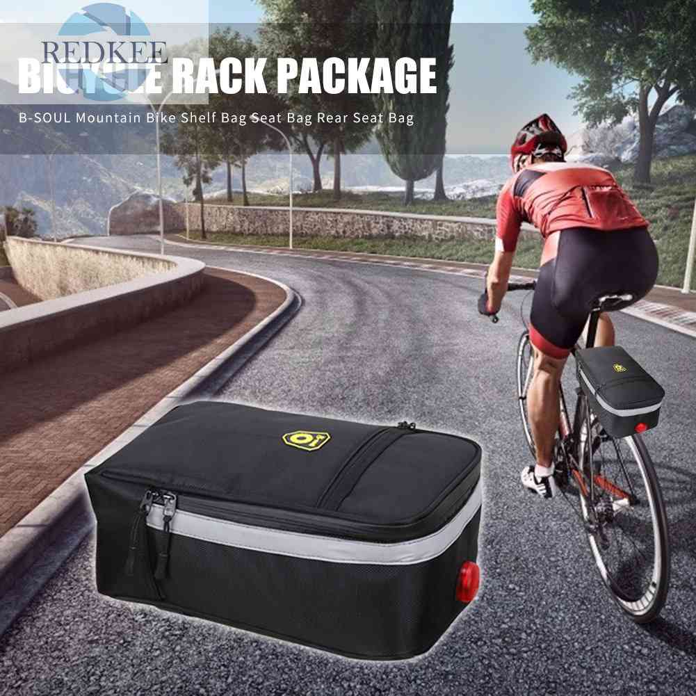 B-soul Túi Đựng Vật Dụng Chống Nước Gắn Yên Sau Xe Đạp Tiện Lợi