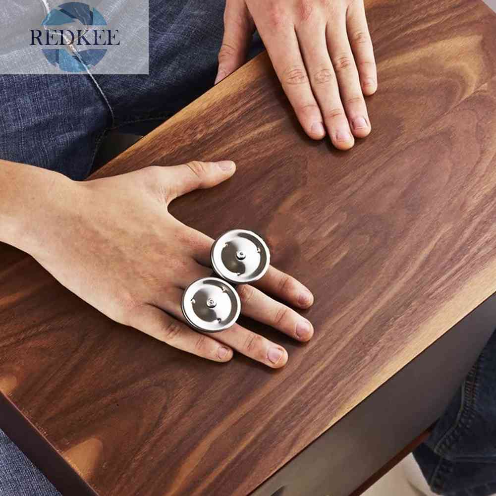 Trống Lục Lạc Kim Loại Đeo Ngón Tay