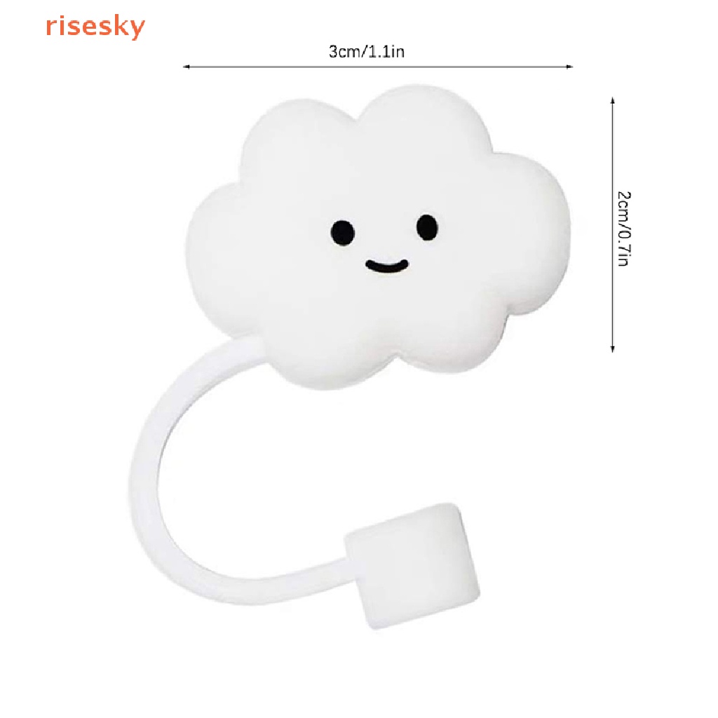 Nắp Đậy Ống Hút Bằng Silicone Tái Sử Dụng Tiện Lợi