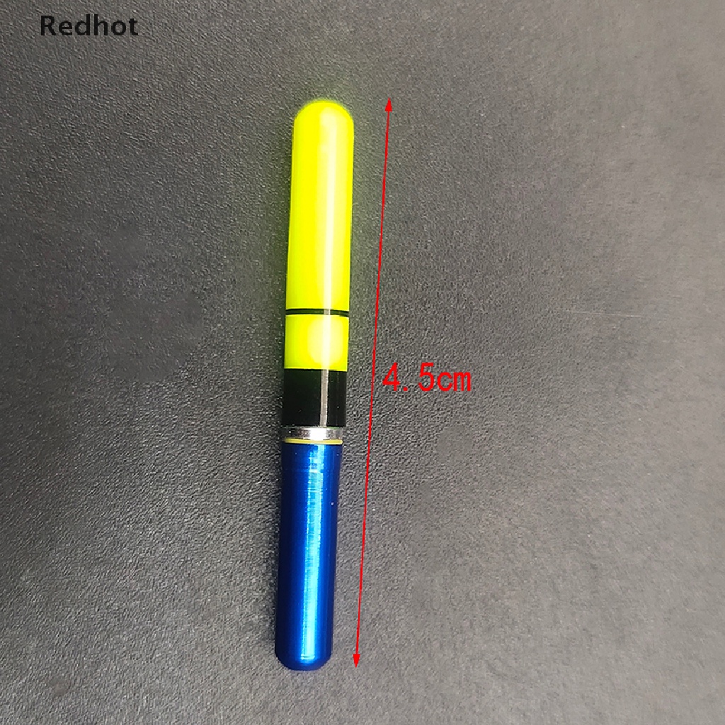 &lt; Redhot &gt; Bộ 2 Que Đèn LED Nổi Trên Mặt Nước Câu Cá Ban Đêm